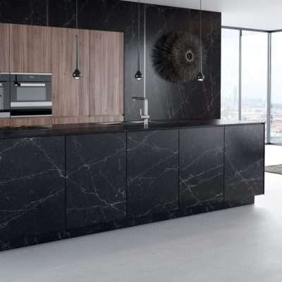 Planet Pluto quartz worktops